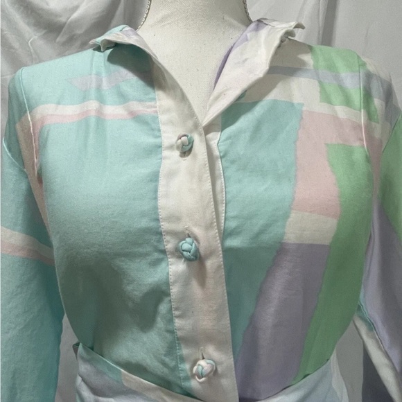 Vintage Katherine Ogust penthouse pastel Dress - Picture 5 of 6